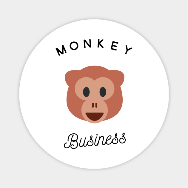 Monkey Business Magnet by GMAT